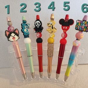 Colorful Character-Themed Pens
